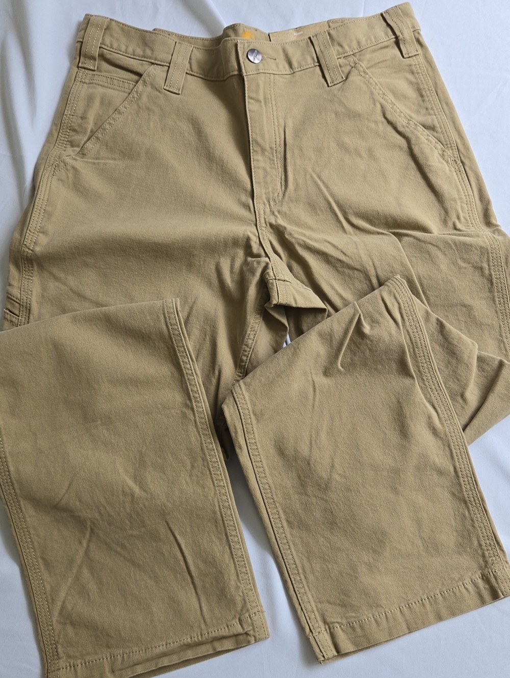 Carhartt Men's Khaki Straight-Leg Chinos